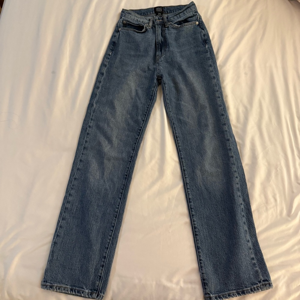Urban Outfitters Blue Straight Leg Jeans